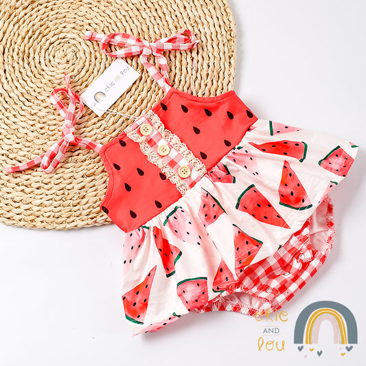 Slice of Summer Infant Romper